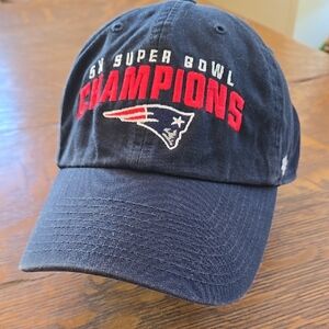 Patriots Super Bowl Champions Navy Cap